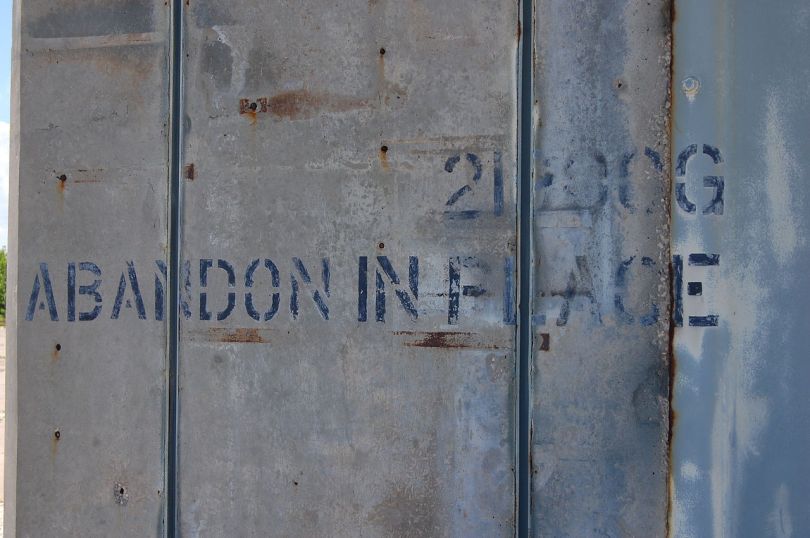 "Abandon in Place" at Cape Canaveral Air Force Station Launch Complex 34.