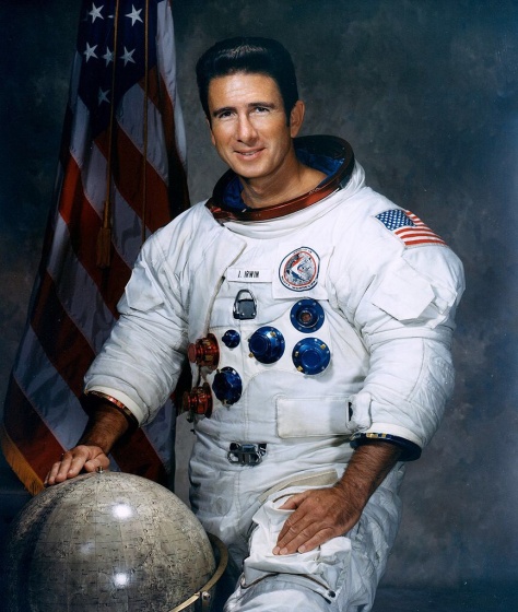 Astronaut James Irwin. Image Courtesy of NASA
